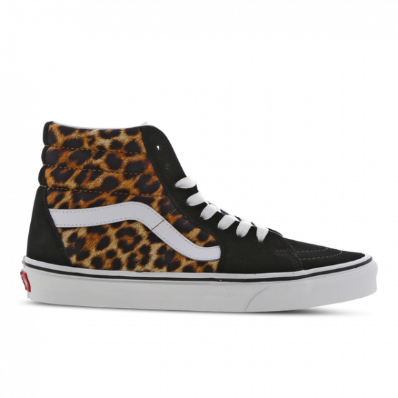 VANS Leopard Sk8-hi Shoes ((leopard) Black/true White) Women Black - VN0A4U3C3I6