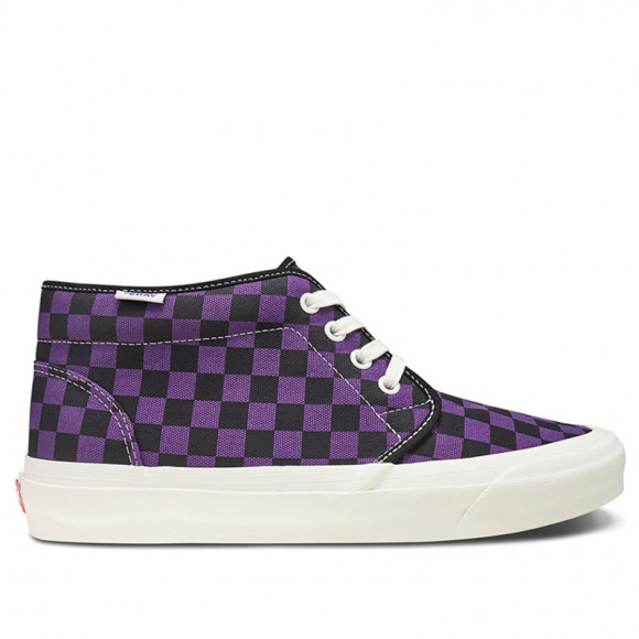 Vans OG Chukka LX 'Checkerboard - Heliotrope' Heliotrope/Marshmallow Sneakers/Shoes VN0A4U3GXC9 - VN0A4U3GXC9