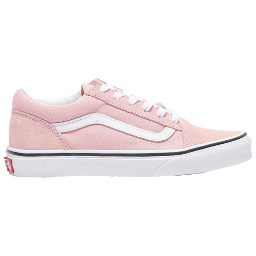 Vans Skool Girls' Grade School Skate/BMX Shoes - Pink / White