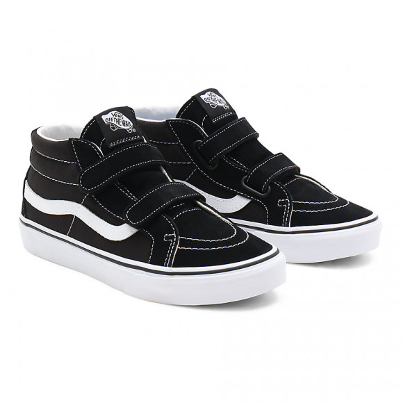 VANS Chaussures Enfant Sk8-mid Reissue V (8-14+ Ans) (black-true White) Youth Noir - VN0A4UI56BT