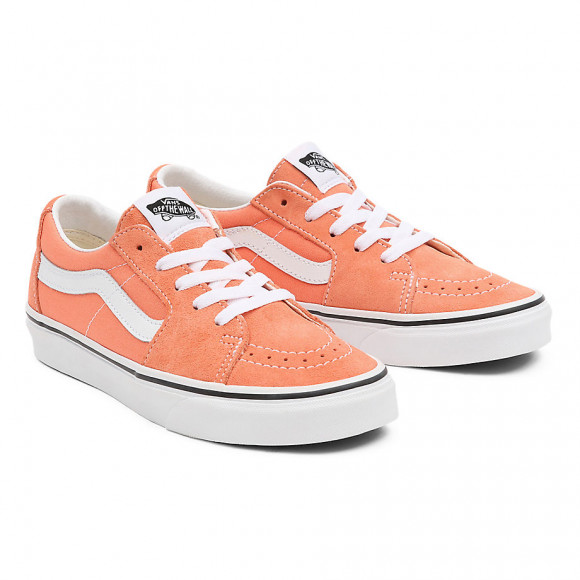 VANS Sk8-low Shoes (melon/true White) Women Orange, Size 4 - VN0A4UUKCK8