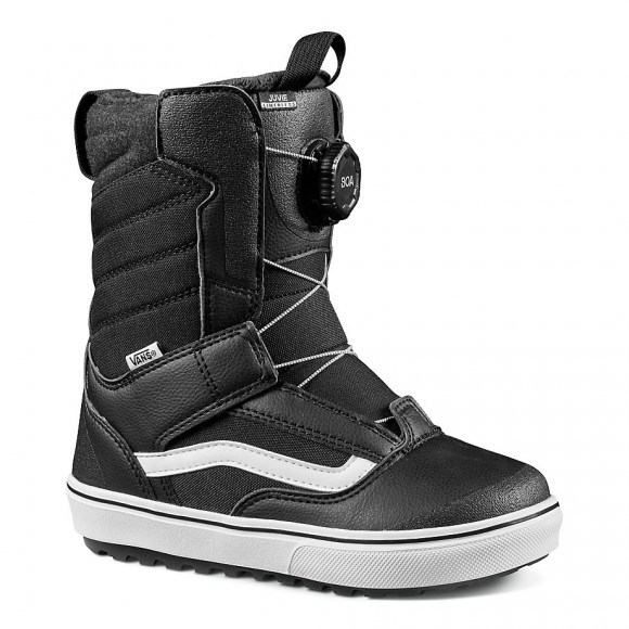 VANS Juvie Linerless Snowboard Boots (8-14 Years) (black/white) Kids Black - VN0A4UVOBA2