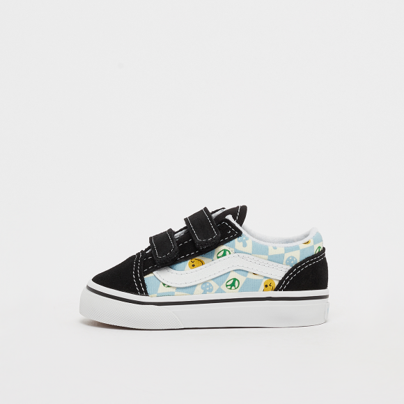 Old Skool Melted Check Black/Multi-Color - VN0A4VJJBMV