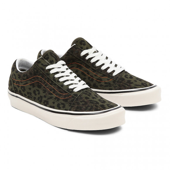 Vans Anaheim Factory Old Skool 36 DX Shoes (Unisex/Leisure/Skate/Leopard Print/Camouflage) VN0A54F3AWA - VN0A54F3AWA