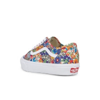 Vans Made With Liberty Fabric Old Skool Tapered Schoenen ((liberty Fabrics) Multi/yellow Floral) Dames Multicolour - VN0A54F44TW1