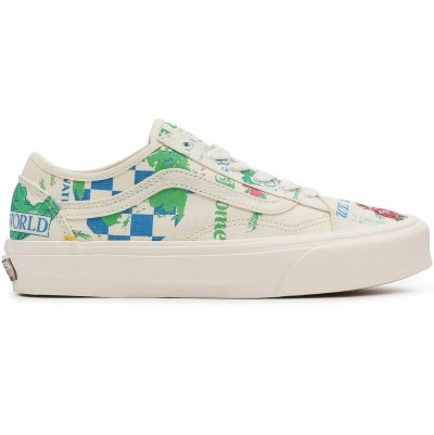VANS Eco Theory Old Skool Tapered Shoes ((eco Theory) Eco Positivity/multi) Women Multicolour, Size 3 - VN0A54F4AS1