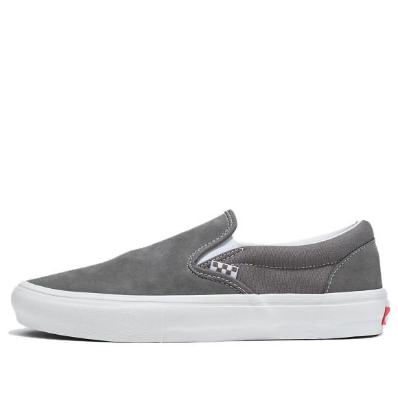 Vans Skate Slip On Pewter True 'White Grey' VN0A5FCA195 - VN0A5FCA195