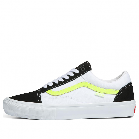Vans Old Skool Neon Skate 'White Black Green' VN0A5FCB6M5 - VN0A5FCB6M5