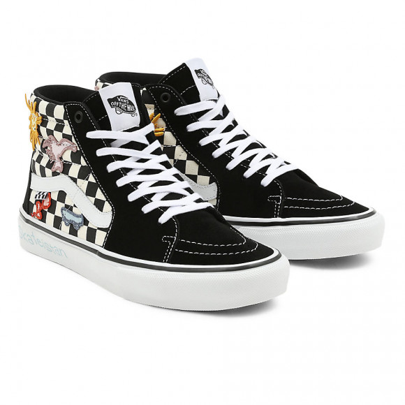 Vans Skate Sk8-Hi Black/White Sneakers/Shoes VN0A5FCC89C