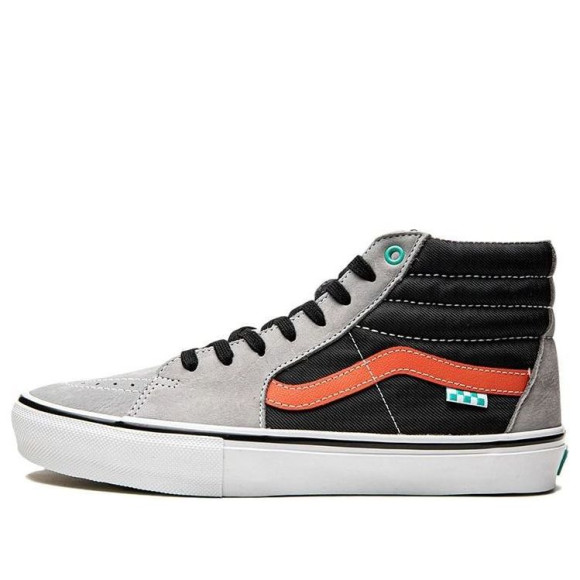 Vans Skate SK8-HI 'Gray Black Red' VN0A5FCCAPH - VN0A5FCCAPH