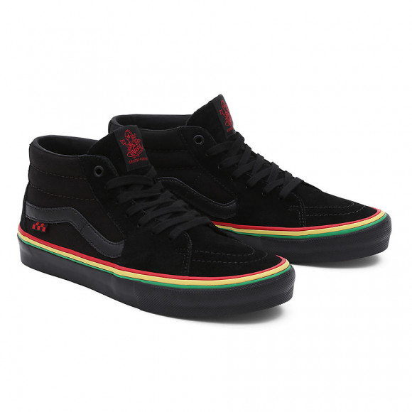 VANS Skate Grosso Mid Shoes (black) Men,women Black - VN0A5FCGBLA