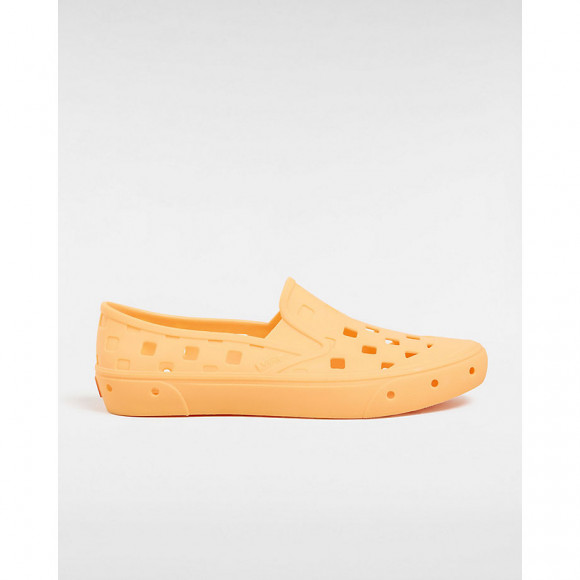 VANS Slip-on Trk Shoes (Skateistan Orange) Unisex Black - VN0A5HF887T