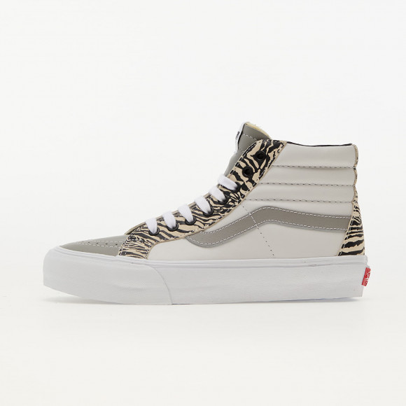 Vans Sk8-Hi Reissue EF (Leather/ Suede) Drizzle/ True White - VN0A5HUX9MW1
