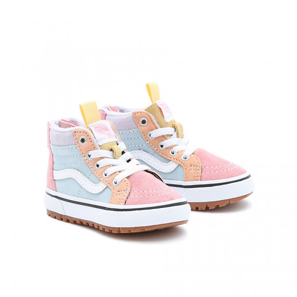 VANS Toddler Sk8-hi Zip Mte-1 Shoes (1-4 Years) (mte Pastel Multi) Toddler  Multicolour