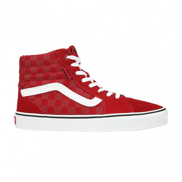 Vans Filmore High 'Tonal Checkerboard - Red' | Men's Size 8.5 - VN0A5HZLY52
