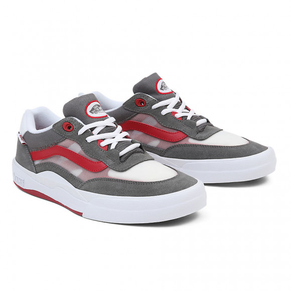 VANS Wayvee Shoes (gray/red) Men,women Red