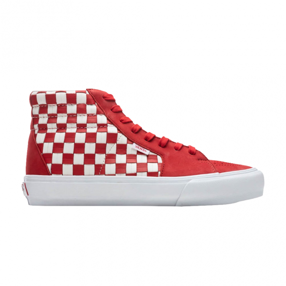Style 38 'Leather Woven - Red Blanc' - VN0A5JIY9JD
