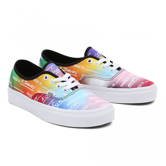 VANS Pride Authentic Shoes ((pride) Rainbow/true White) Women Multicolour