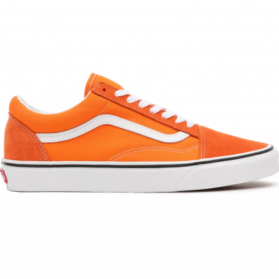 VANS Old Skool Shoes (orange Tiger/true White) Women Orange, Size 3 - VN0A5KRFAVM