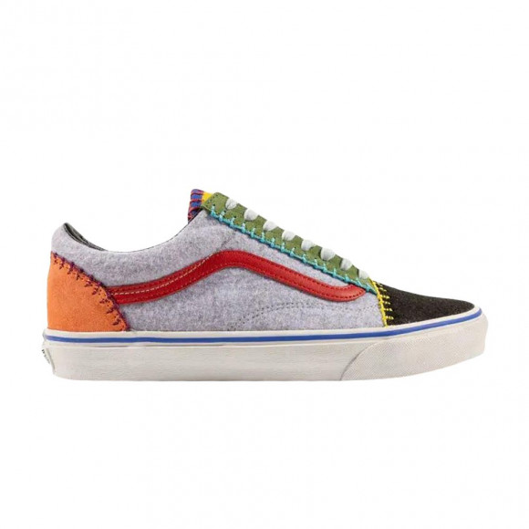 Vans Old Skool 'Blanket Stitch' | Blue | Men's Size 7.5 - VN0A5KRFAZR