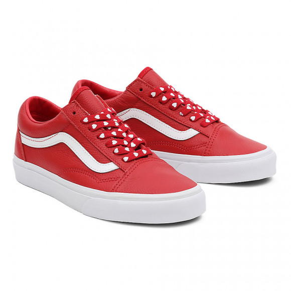 VANS Waffle Lovers Old Skool Shoes ((waffle Lovers) Racing Red/true White) Women Red, Size 3 - VN0A5KRFB64