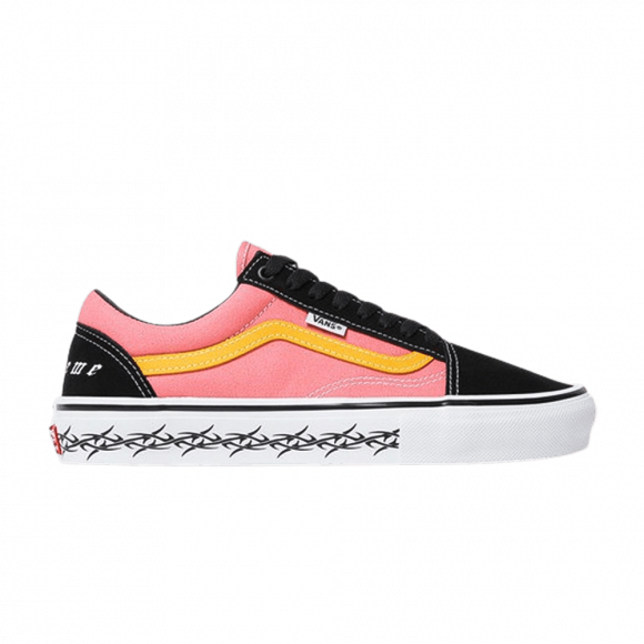 Vans Supreme x Old Skool 'Barbed Wire - Pink' - VN0A5KRXB9P