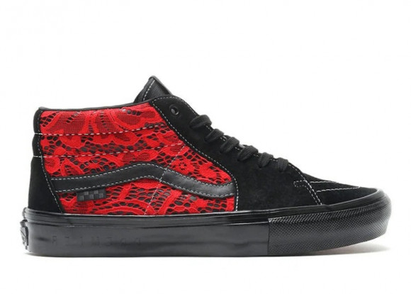 Vans Premier x Skate Grosso Mid 'Laced - Black High Risk Red' - VN0A5KS16W3