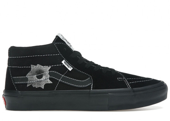 Vans Skate Grosso Mid Supreme x Nate Lowman Black - VN0A5KS1BLK