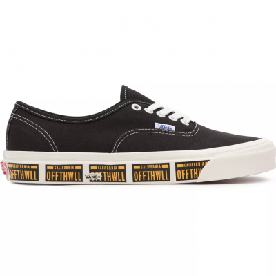 Vans Anaheim Factory Authentic 44 DX Black/Yellow Sneakers/Shoes VN0A5KX4AXB - VN0A5KX4AXB