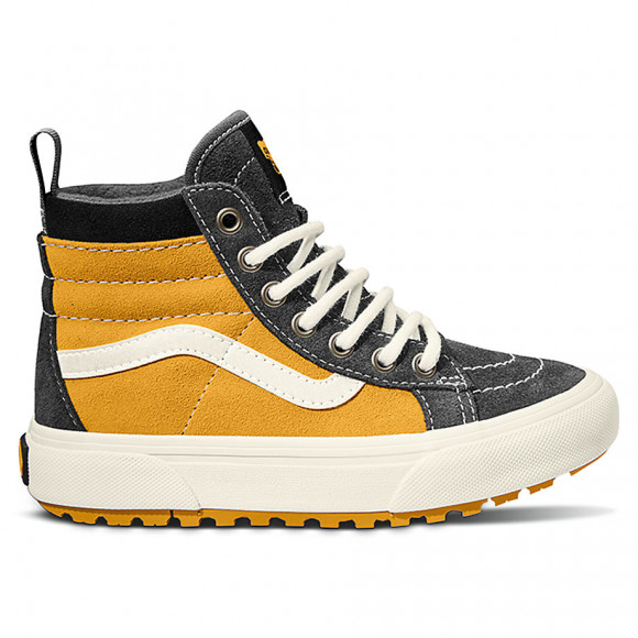 VANS Youth Sk8-hi Mte-1 Shoes (8-14 Years) (reflective Sidestrp Golden Yellow/black) Youth Yellow - VN0A5KXKMCY