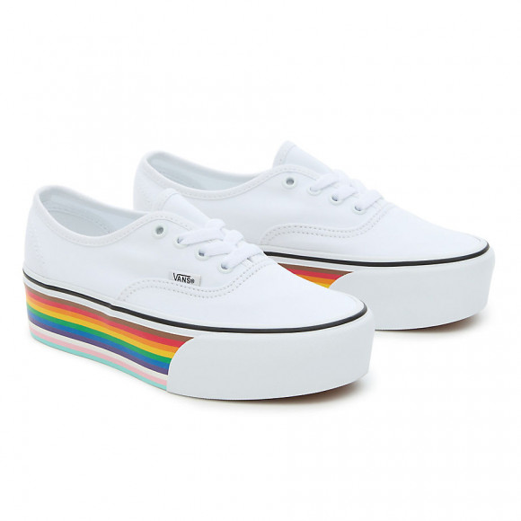 VANS Chaussures Pride Authentic Stackform (rainbow) Femme Multicolour - VN0A5KXXRNC