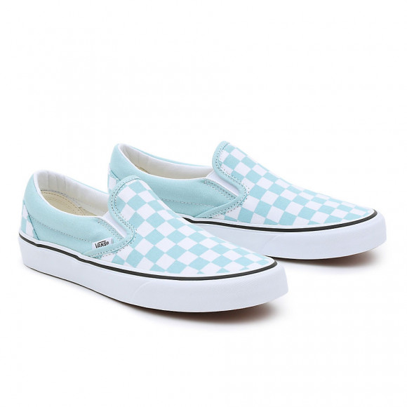 VANS Color Theory Classic Slip-on Shoes (canal Blue) Men,women Blue - VN0A7Q5DH7O