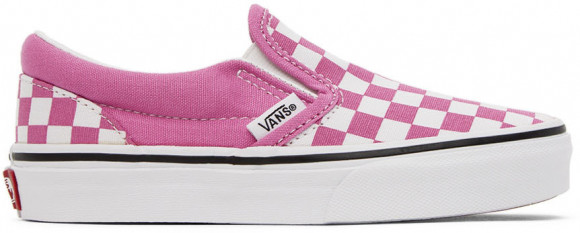 Vans Kids Pink Classic Slip-On Little Kids Sneakers - VN0A7Q5GYOL