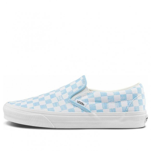 Vans Classic Slip-On Blue/White Shoes (Unisex/Leisure/Low Tops/Skate) VN0A7VCFYRQ - VN0A7VCFYRQ