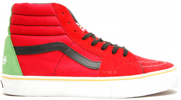 Vans Sk8-Hi Supreme x Bad Brains Red - VN0FWQ2W7