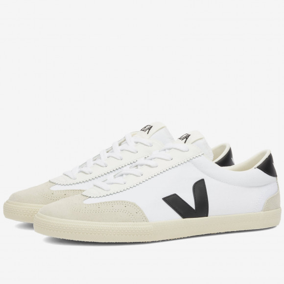 Veja Men's Volley Sneakers in White/Black - VO0103524B
