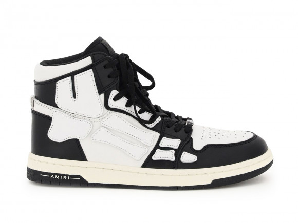 Amiri Black and White Skeleton High-Top Sneakers - W0F22499NL