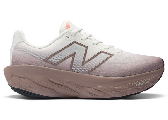 New Balance Women's Fresh Foam X 1080v14 Running Shoes - Brown/Grey/Red - W108014E