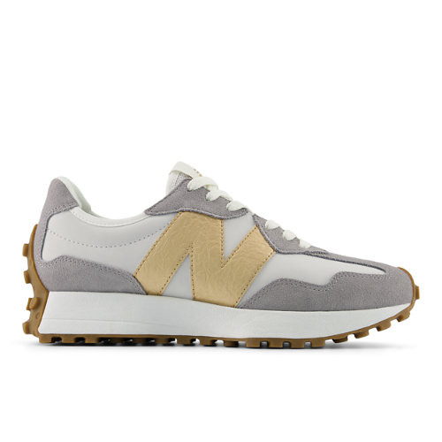 New Balance Women's 327 Sneakers - Grey/Brown - W3279NT