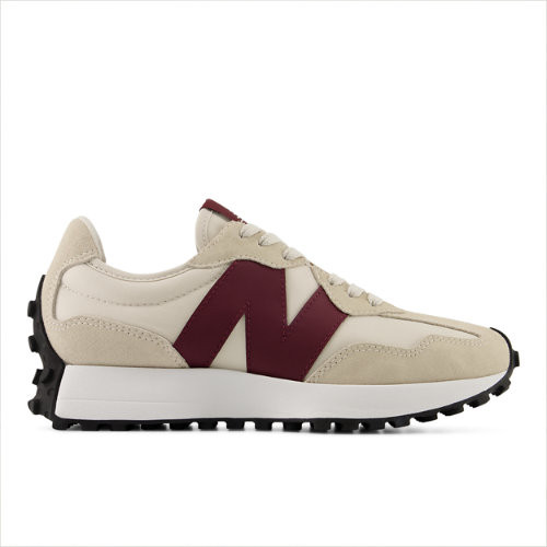 New Balance Women's 327 Sneakers - Beige/Red - W327COB