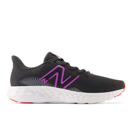 New Balance Women's 411v3 in Grey/Pink Synthetic - W411LC3