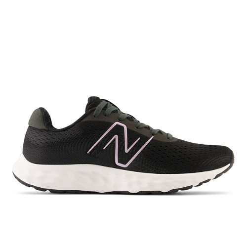 New Balance Mulheres 520v8 in Preto, Synthetic - W520LB8