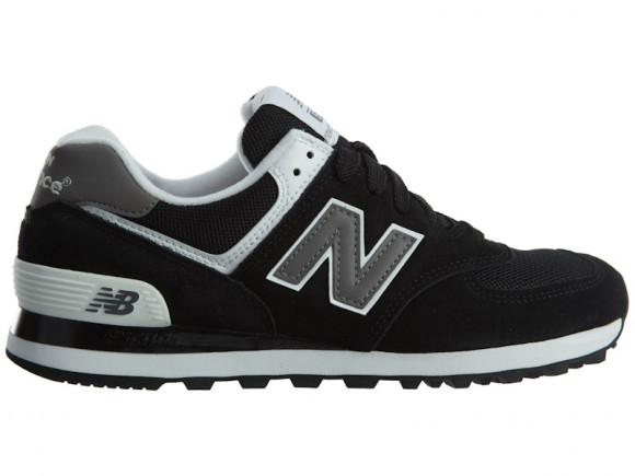 New Balance 574 Black Grey White (Women's) - W574