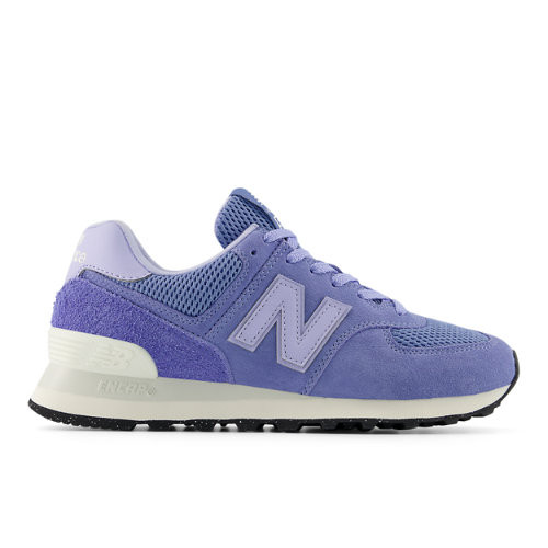 New Balance Women's 574 Sneakers - Blue/White - W57458W
