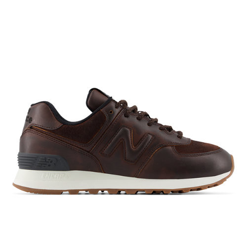New Balance Women's 574 Sneakers - Brown/White - W574HM
