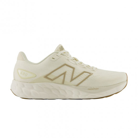 New Balance Wmns Fresh Foam 680v8 Wide 'Angora Linen' | Cream | Women's Size 9 - W680CC8-D