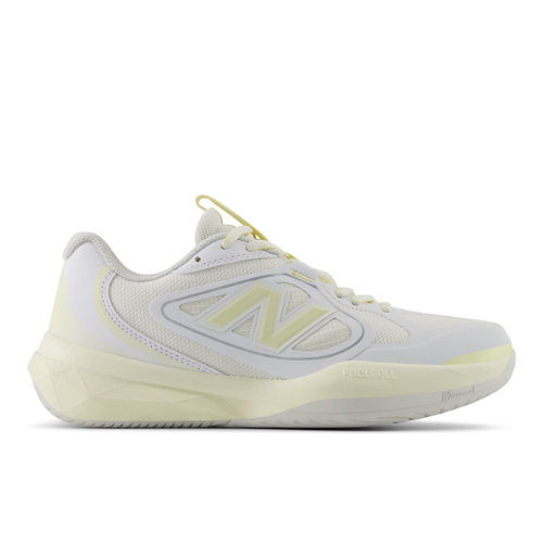 New Balance Women's FuelCell 796v5 Tennis Shoes - White/Yellow - W7966VU