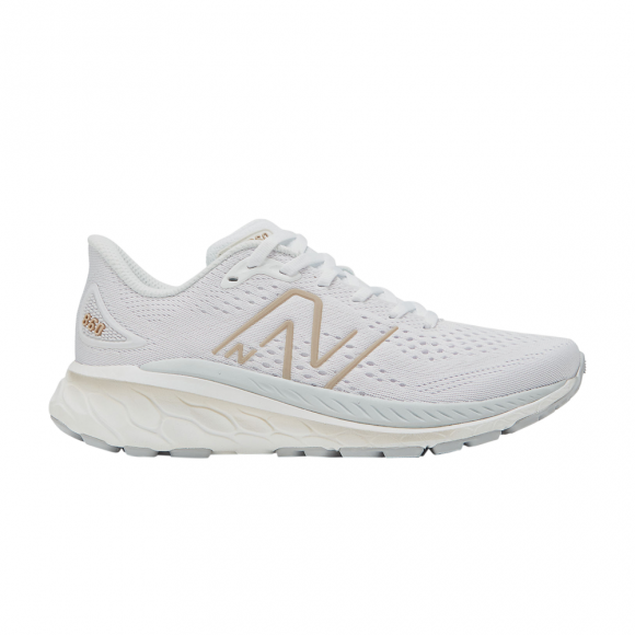 Wmns Fresh Foam X 860v13 2E Wide 'White Light Gold Metallic' - W860W13-2E