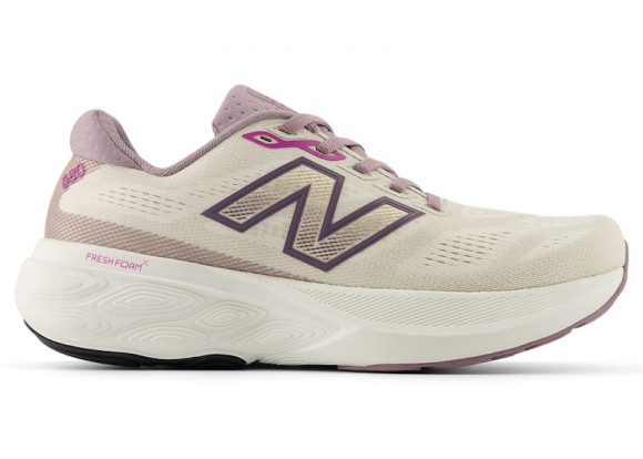 New Balance Women's Fresh Foam X 880v15 Running Shoes - Beige/Purple - W880E15