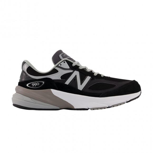 New Balance Wmns 990v6 Made in USA 2A Wide 'Black Silver' | Women's Size 8 - W990BK6-2A